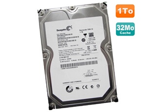Disque Dur Interne Seagate Disque Dur 1To Sata 3.5" Seagate Barracuda St31000524As Lenovo 0B07169 03T7042
