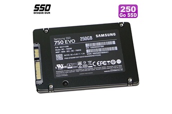 Disque Dur Interne Samsung Ssd 250Go 2.5" Samsung 750 Evo Mz-750250 M7Ty250 Sata Iii 6Gbps