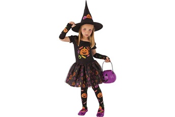 Déguisement enfant Rubies Costume Co Dã guisement enfant sorciã¨re candy, pour halloween, noir et orange