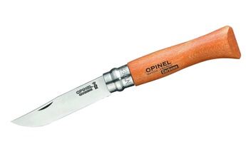 OPINEL Couteau Opinel 402 traditionnel couteau fermant n ° 8 en carbone