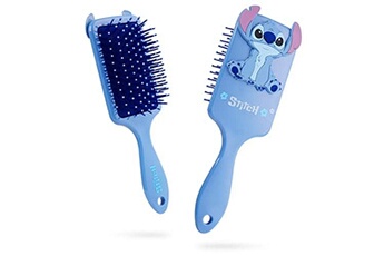 Autre accessoires pour perceuses Disney Disney brosse à cheveux à picots - brosse plate demelante - accessoires stitch officiel - cadeau disney lilo et stitch