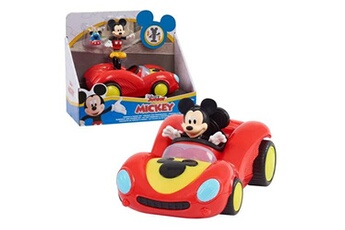 Figurine pour enfant Mickey Et Minnie Véhicule et figurine articulée 7,5 cm mickey modèle course