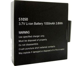 Lot De 3 Batteries S1050 Avec Chargeur Pour Caméras D'action AKASO, Goxtreme, ThiEYE, Rollei, Etc.