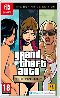 Grand Theft Auto: The Trilogy The Definitive Edition Switch