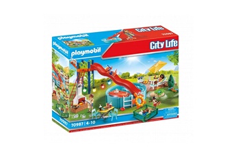 Playmobil PLAYMOBIL 70987 city life espace détente piscine