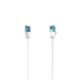 Hama Câble Réseau RJ45 Cat 6a 10m - Ethernet 10 Gbit/s Blindé S/FTP Noir