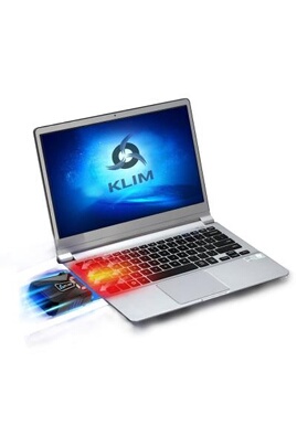Support pour ordinateur Klim Refroidisseur PC Portable Gamer [Version 2016]  - Ventilateur Haute Performance Pour Refroidissement Rapide - Extracteur  d'Air Chaud USB