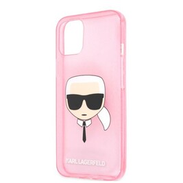 KARL LAGERFELD KLHCP13XPTLO - Custodia rigida per iPhone 13 Pro Max 6,7, colore: Arancione perforato Allover KARL LAGERFELD KLHCP13XPTLO - Custodia rigida per iPhone 13 Pro Max 6,7, colore: Arancione perforato Allover