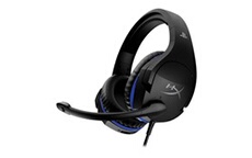Casque circum-aural filaire Cloud Stinger pour PlayStation Noir et bleu