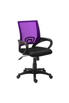 fauteuil de bureau generique siège de bureau net chair violet