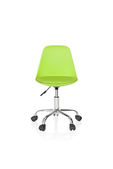 chaise hjh office chaise enfant / chaise pivotante fancy ii vert