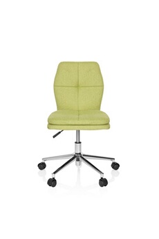 fauteuil de bureau hjh office chaise de bureau / chaise d'enfant pour enfants joy i tissu vert clair