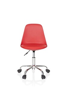 chaise hjh office chaise enfant / chaise pivotante fancy ii rouge