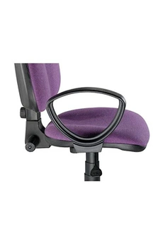 fauteuil de bureau nowy styl paire accoudoirs fixes pour siège de bureau prestige/jupiter - noir -