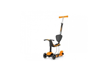 Trotteurs Milly Mally Ride on/scooter 3in1 little star orange