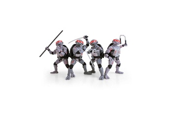 Figurine pour enfant The Loyal Subjects Les tortues ninja - pack 4 figurines bst axn battle damaged 13 cm
