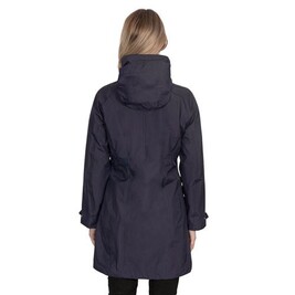 Trespass Manteau Femme Imperméable Packaway Trench Coat - Veste Pluie Polyuréthane, Coupe-Vent, Respirante