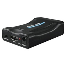 Hama - Adaptateur vidéo - SCART femelle pour prise CC, HDMI femelle - noir - support 1080p