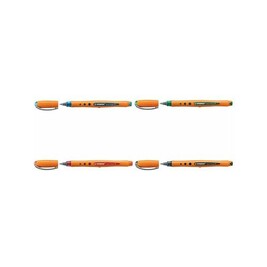 Stabilo Worker Roller Stylos Roller 0,5 Mm Noir - Lot De 3 - Encre Liquide Et Séchage Rapide