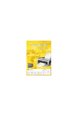 Autres accessoires de bureau Topstick TOP STICK Etiquette universelle, 48,5  x 16,9 mm, blanc