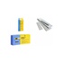 Tacwise 1724 Chiodi Brad Galvanizzati Tipo 18G / 14 Mm, Confezione Da 5000, Argento : Amazon.it
