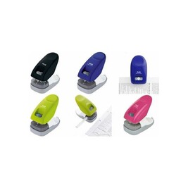 Lot De 4 Agrafeuses Sans Aiguille Portable - Mini Agrafeuse Forme Gâteau Écologique Pour Bureau Et École