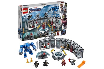 Lego Lego Lego-la salle des armures d'iron man marvel super heroes jeux de construction, 76125, multicolore