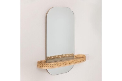 1er pack TITANIA Miroir à main avec miroir normal et grossissement x 5 1 x 245 g 