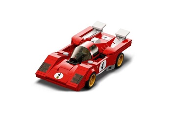 Autres jeux de construction Lego Lego 76906 speed champions 1970 ferrari 512 m modele réduit de voiture de course, jouet de construction pour enfants