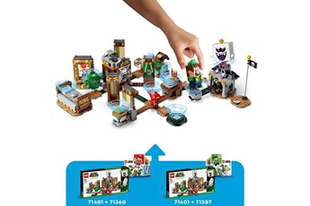 Lego Autres jeux de construction 71401 super mario set d'extension le cache-cache hanté luigi's mansion, jeu avec figurines