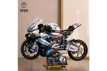 Autres jeux de construction Lego Lego 42130 technic bmw m 1000 rr modele réduit de moto pour adulte, maquette pour construction et exposition, idée de cadeau
