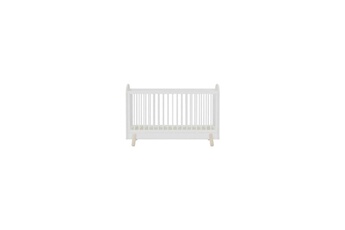 Tour de Lit Akiten Retail Lit bébé évolutif gabby blanc et bois 70x140 cm