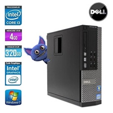 PC optiplex 790 i3 sff core i3 2100 3.3ghz 4go 320 go
