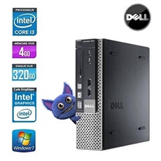 PC optiplex 7010 usff core i3 3240 3.4ghz 4go 320go
