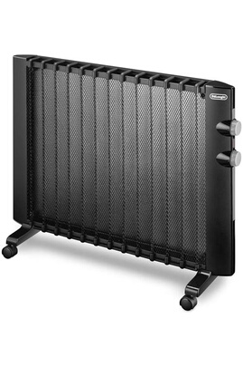 radiateur rayonnant mobile 1000W noir
