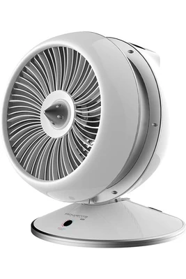Radiateur électrique Rowenta Chauffage Air Force 2 en 1 radiateur et ventilateur 2600W blanc argenté