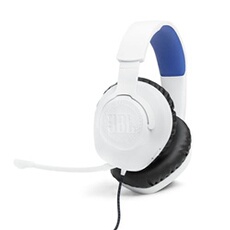 Casque Gaming filaire Quantum 100P Blanc pour PS5 PS4 Switch Xbox PC Mac