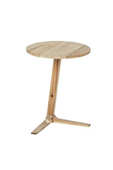 table d'appoint wenko - table d'appoint ronde acina en bois d'acacia - acina