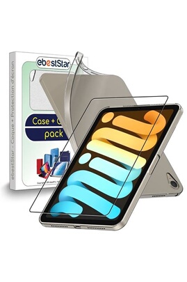 Coque protection transparente + Verre trempé pour Apple iPad mini