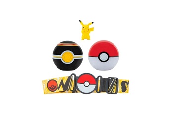 Figurine pour enfant Jazwares Pokémon - clip 'n'go belt poké ball, luxe ball & pikachu 8