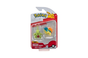 Figurine pour enfant Jazwares Pokémon - pack 2 figurines battle héricendre & embrylex 5 cm