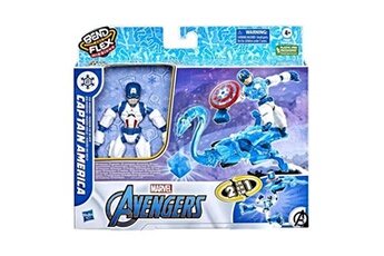 Figurine pour enfant Avengers Figurine avengers marvel bend and flex missions captain america