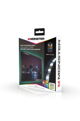 Autre accessoire gaming Monster Illuminescence Bandeau lumineux LED Multicolore 2 m