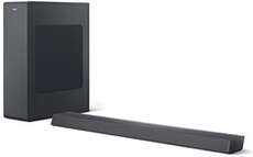 barre de Son TV Bluetooth avec Caisson de Basse sans Fil 140W TAB6305 noir