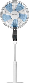 Ventilateur silencieux VU5640, 4 niveaux de vitesse, 40 watts, blanc et gris