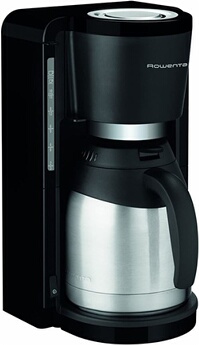 cafetière électrique pour 10 a 15 tasses avec verseuse isotherme 800W gris noir CT381810 krups