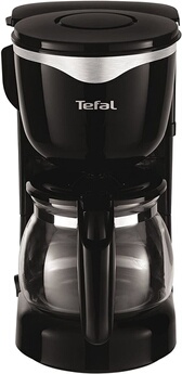 cafetière électrique de 0,6L pour 6 tasses noir CM340811 krups
