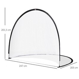 Grand Sac Filet Rouge & Blanc Pour Ballons De Sport - Capacité Jusqu'à 17 Balles (foot, Basket, Volley) | Transport Facile, Polyester Résistant