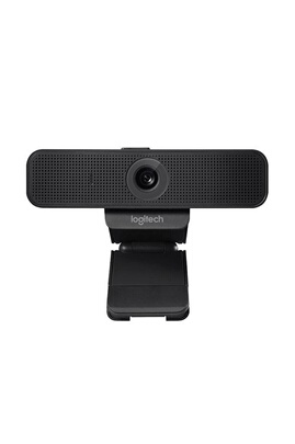 Webcam Logitech Webcam C925E Caméra grand angle professionnelle HD 1080P -  Noir