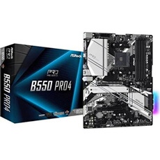 B550 Pro4 - Carte-mère - ATX - Socket AM4 - AMD B550 Chipset - USB-C Gen2, USB 3.2 Gen 1, USB 3.2 Gen 2 - Gigabit LAN - carte graphique embarquée